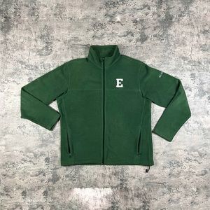 Vintage Green Columbia Fleece Full-zip Size XL